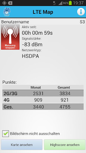 LTE Map