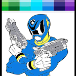 Hero Rangers Coloring book Apk