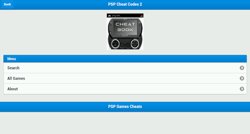 PSP Cheat Codes 2