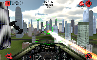 Air War 3D: City Jet Warfare APK ภาพหน้าจอ #3