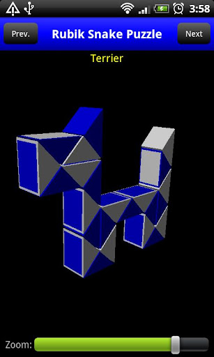 Rubik Snake Puzzle