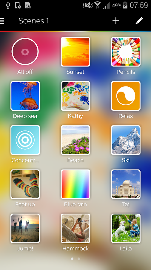   Philips Hue gen 1: screenshot 