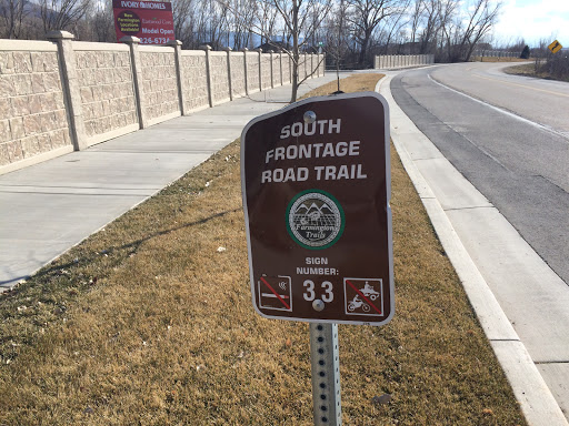 South Frontage Road Trail Marker #33