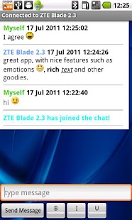 Lastest SuperBlue Free Bluetooth Chat APK for PC