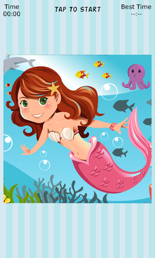 Little Mermaid Sliding Puzzle
