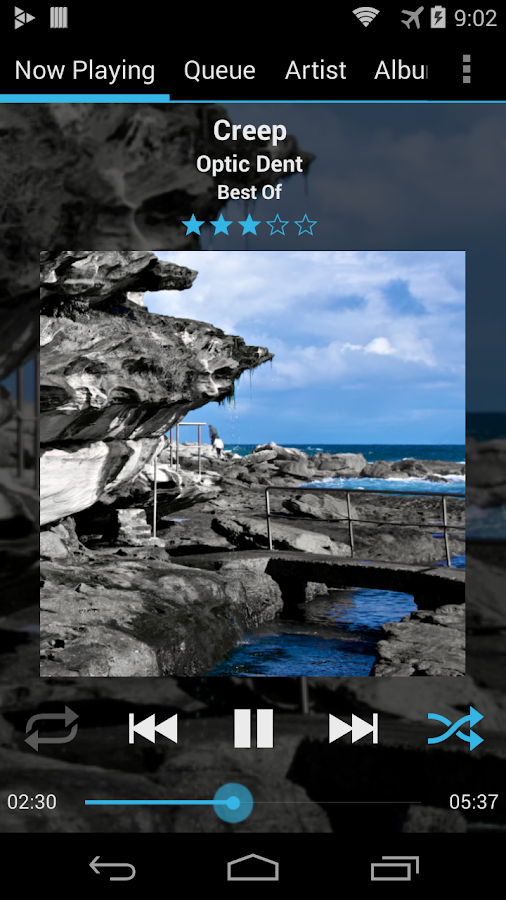 GoneMAD Music Player (Trial) - screenshot