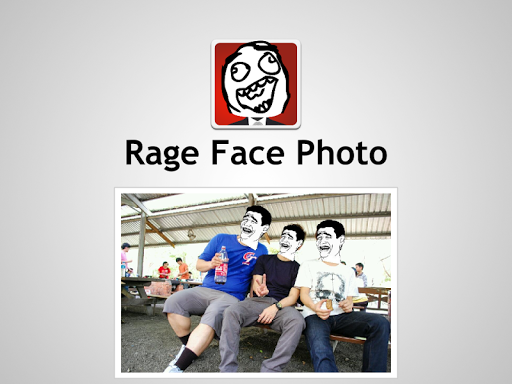 Rage Face Photo