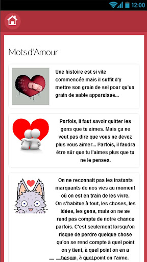 【免費娛樂App】Messages d'Amour-APP點子