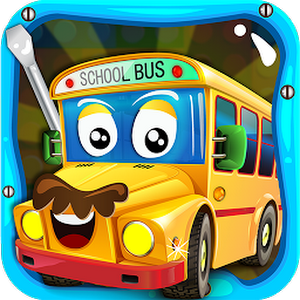 School Bus Builder- Car Garage
