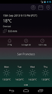 Umbrella Worldwide Weather App Screenshots 1