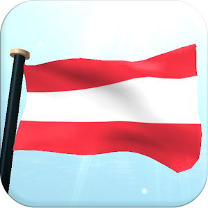 Austria Flag 3D Live Wallpaper