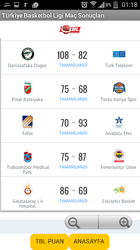 【免費運動App】BASKETBOL LİGLERİ PUAN DURUMU-APP點子