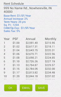Commercial Rent Calculator Screenshots 1