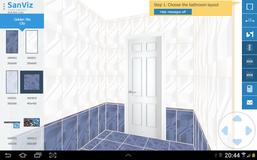 SanViz 3D for ceramic tiles