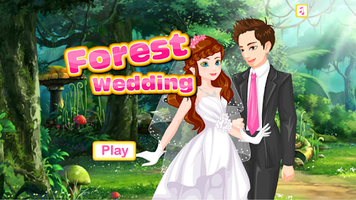 Forest Wedding Dress Up