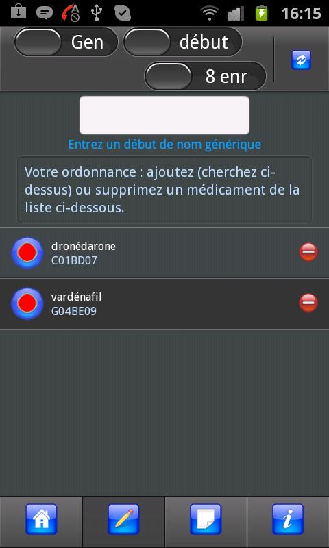 Ordonnance Screen 3