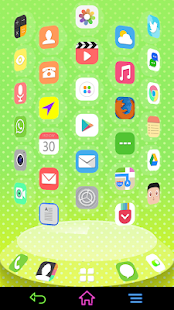 My ioPhone5c 3D Next Launcher - screenshot thumbnail