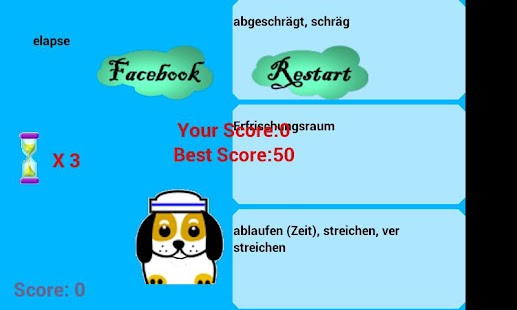Free Download English German words game APK