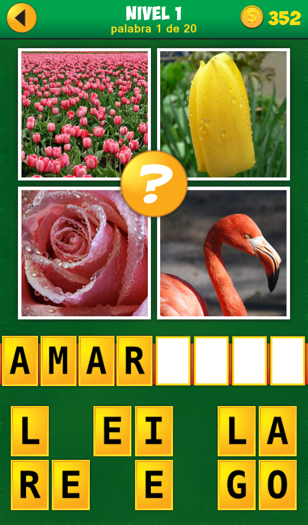 Android application 4 Pics 1 Odd screenshort