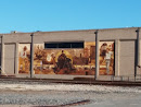 Steam Train Mural