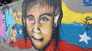 Mural Niña Venezolana