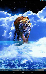Free Tiger in the sky live wp APK for Android
