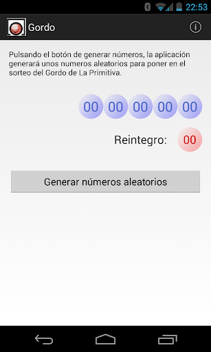 【免費生產應用App】Números aleatorios Lotería-APP點子