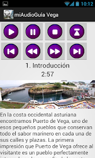 Audio Guía Vega MV Screenshots 16
