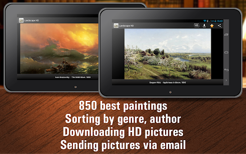Landscape painting HD Screenshots 5
