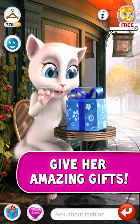 Talking Angela screenshot