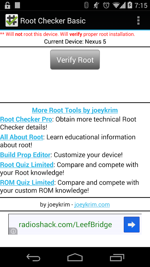 Root Checker Android Apps On Google Play | Autos Post