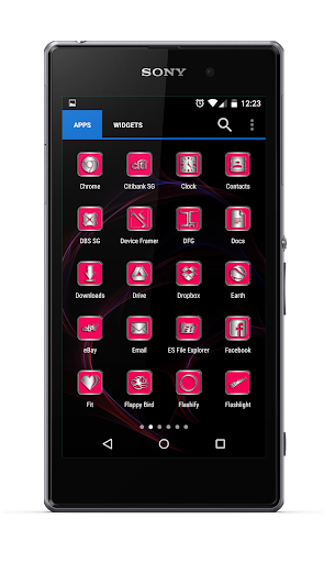 【免費個人化App】PinkSteel for CM11 & Launchers-APP點子