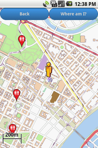 Turin Amenities Map Screen 1