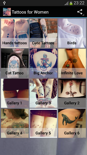 【免費生活App】Tattoos for Women-APP點子