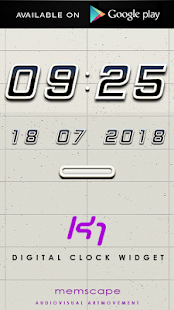 K1 Laser Clock Widget Screenshots 2