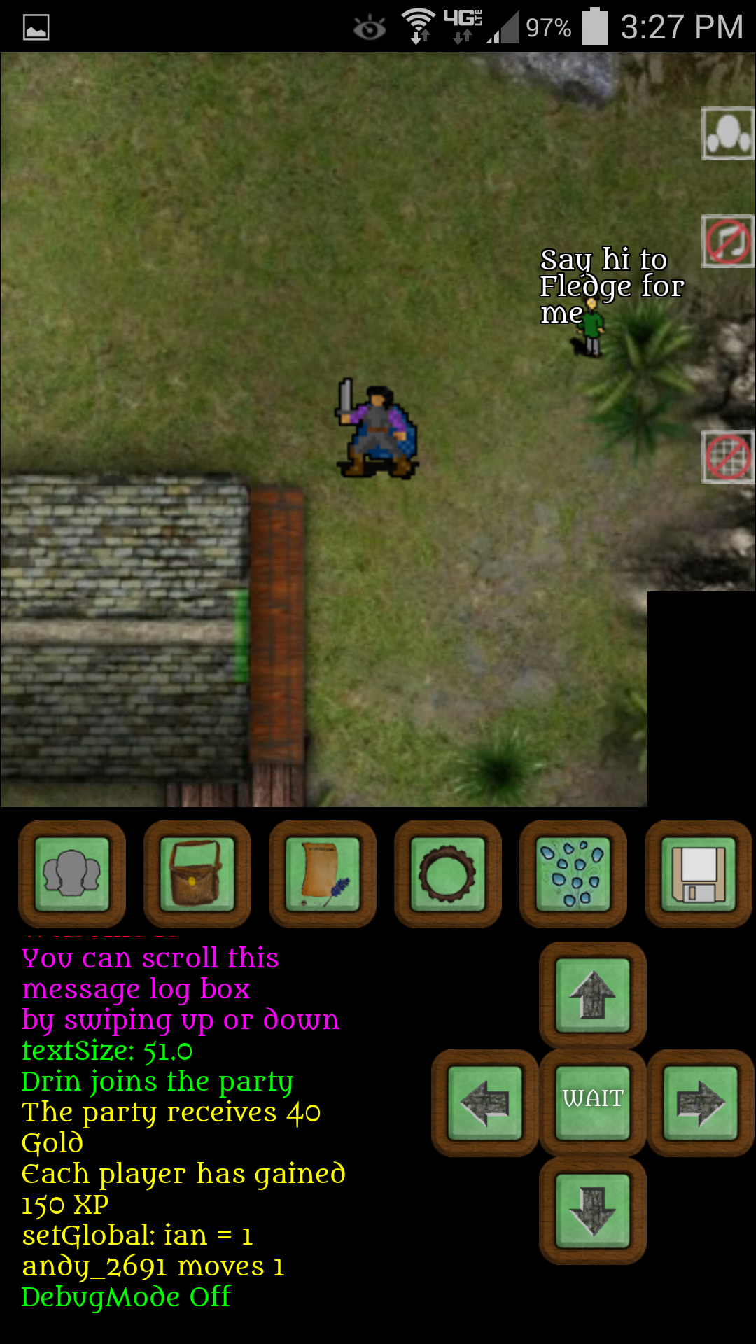 Android application Lanterna 2 (IceBlink RPG) screenshort