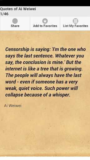 Quotes of Ai Weiwei