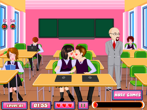 Naughty Romance School Games