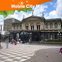 San Jose Costa Rica Street Map logo