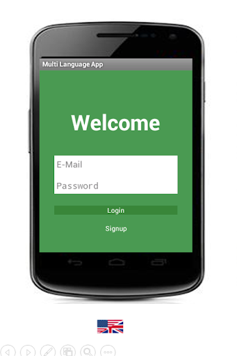 Multilingual Android App Demo