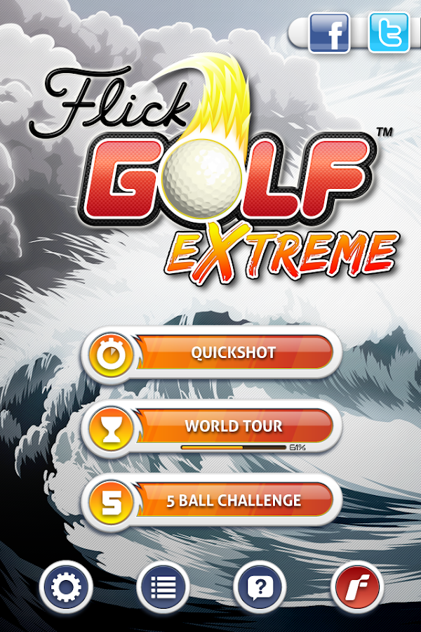 Flick Golf Extreme - screenshot