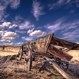 Buckboard on the Prairie by Gary Hanson -  