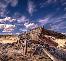 Buckboard on the Prairie by Gary Hanson - Artistic Objects Antiques