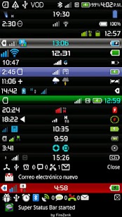 Super Status Bar - screenshot thumbnail