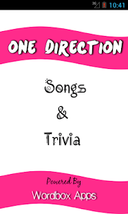 One Direction Video Songs