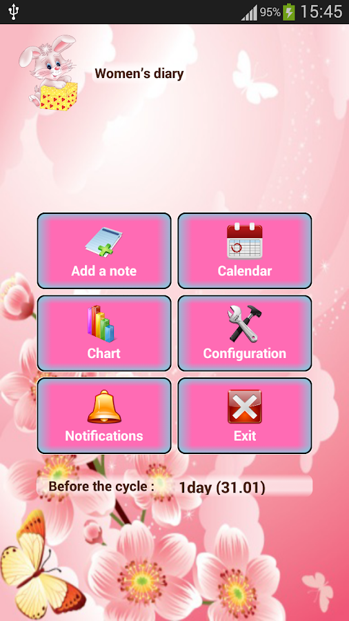 Woman diary PRO - screenshot