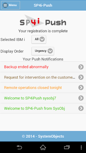 24 7 Notifications from IBM i