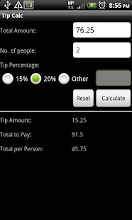 Free Tip Calc APK for Android