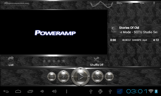 【免費音樂App】poweramp skin black snake-APP點子