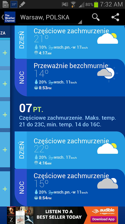 The Weather Channel Android